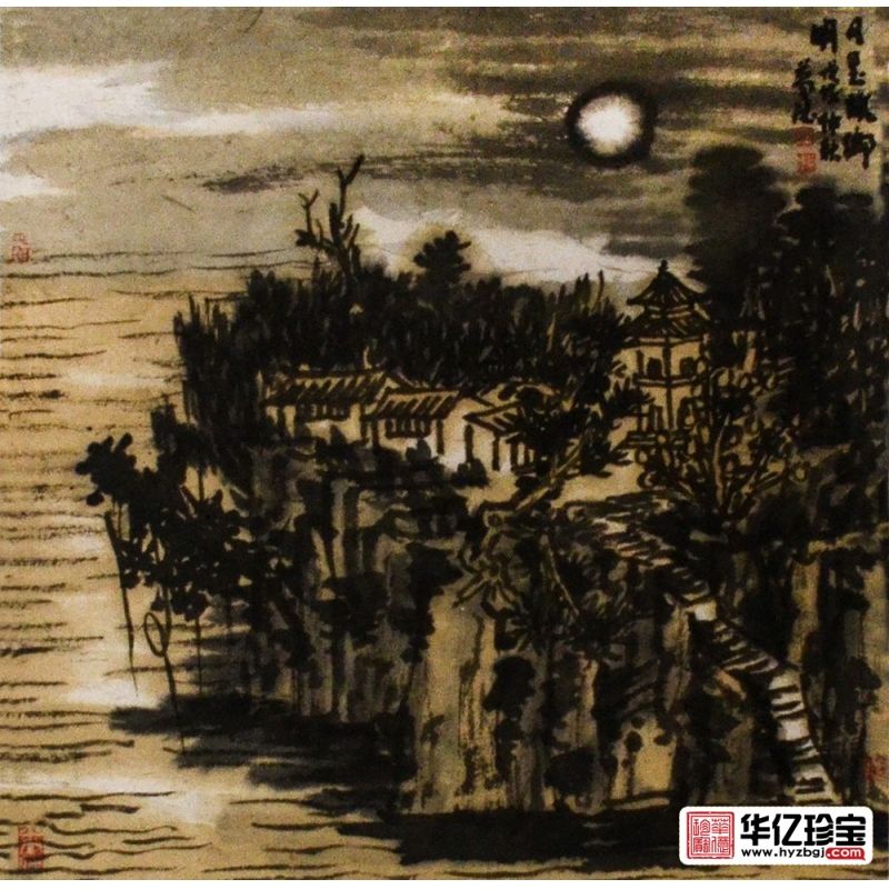 shouc必升值 邹梦德老师新品创作《明月思故乡》