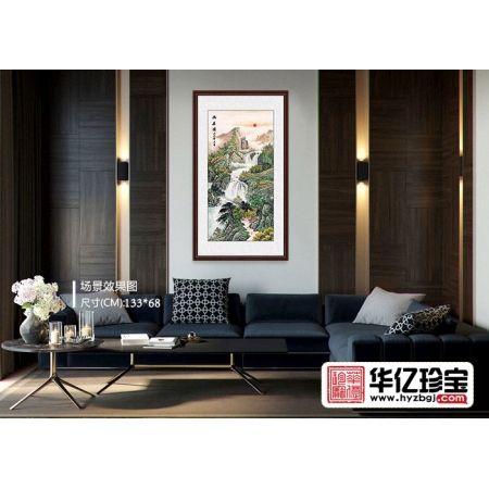必备风水画 宋唐ZUI新力作竖幅山水画《幽居图》
