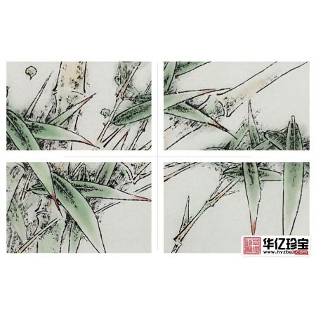 画家赵俊贞新品竹子图《春韵》