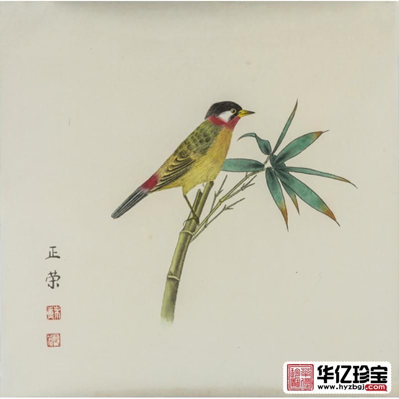 苏正荣 《节节高》水墨画画作(画家,水墨画,作者亲制) 