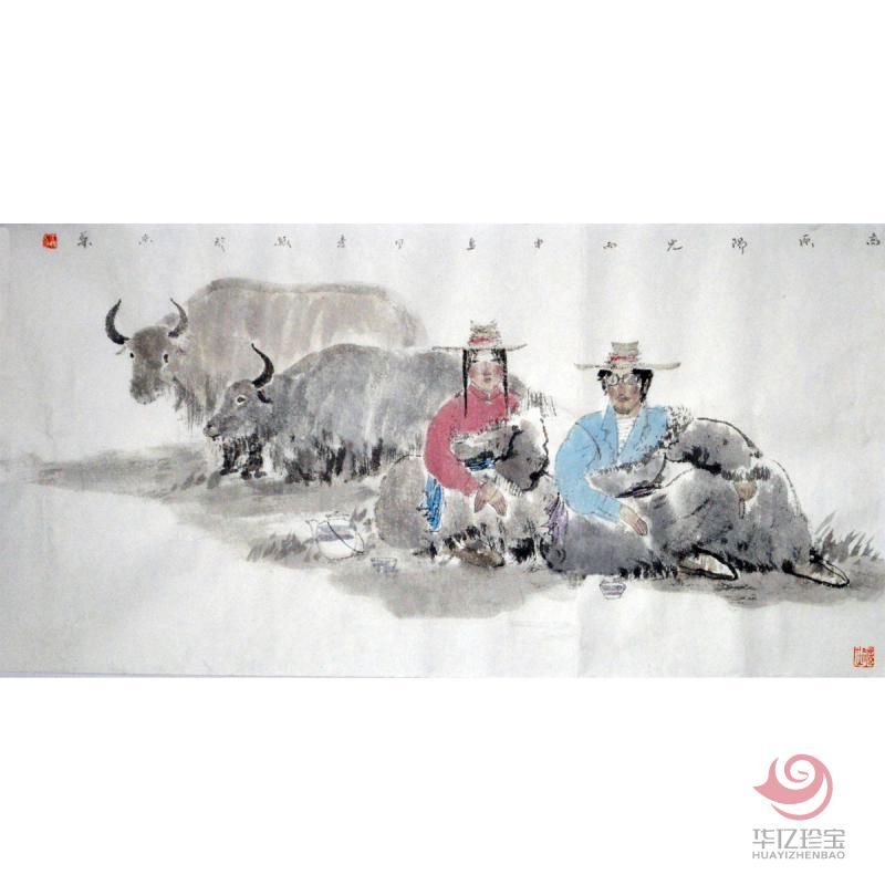 李振《高原阳光》2平尺