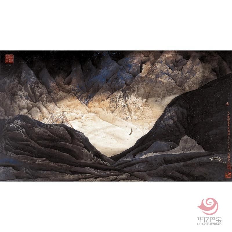 中G当代实力名家--尼玛泽仁《空》