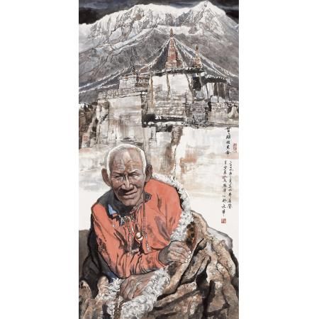 中G当代实力名家--尼玛泽仁《无极的生命》
