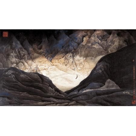 中G当代实力名家--尼玛泽仁《空》