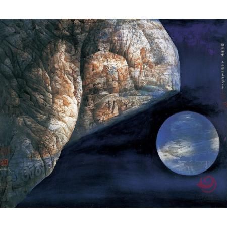 中G当代实力名家--尼玛泽仁《极地的梦》