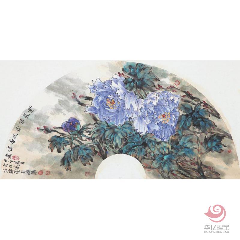 曹瑞华作品紫气东来