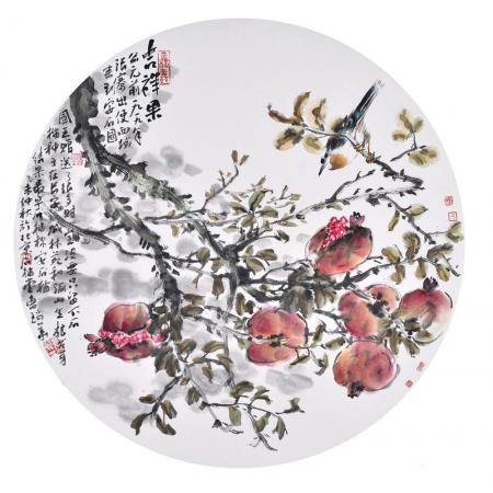 曹瑞华作品吉祥果