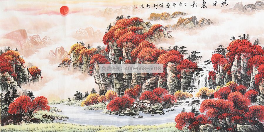 陈顺利《旭日东升》8平尺