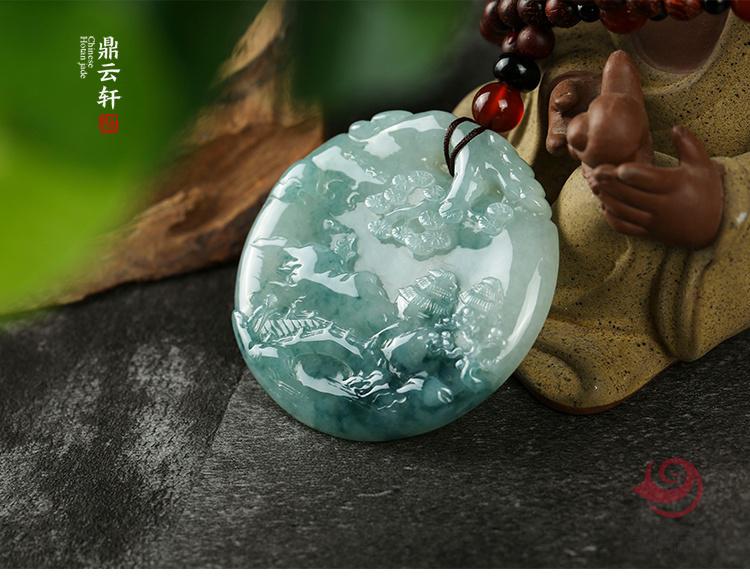 鼎云轩流水松涛翡翠飘花牌