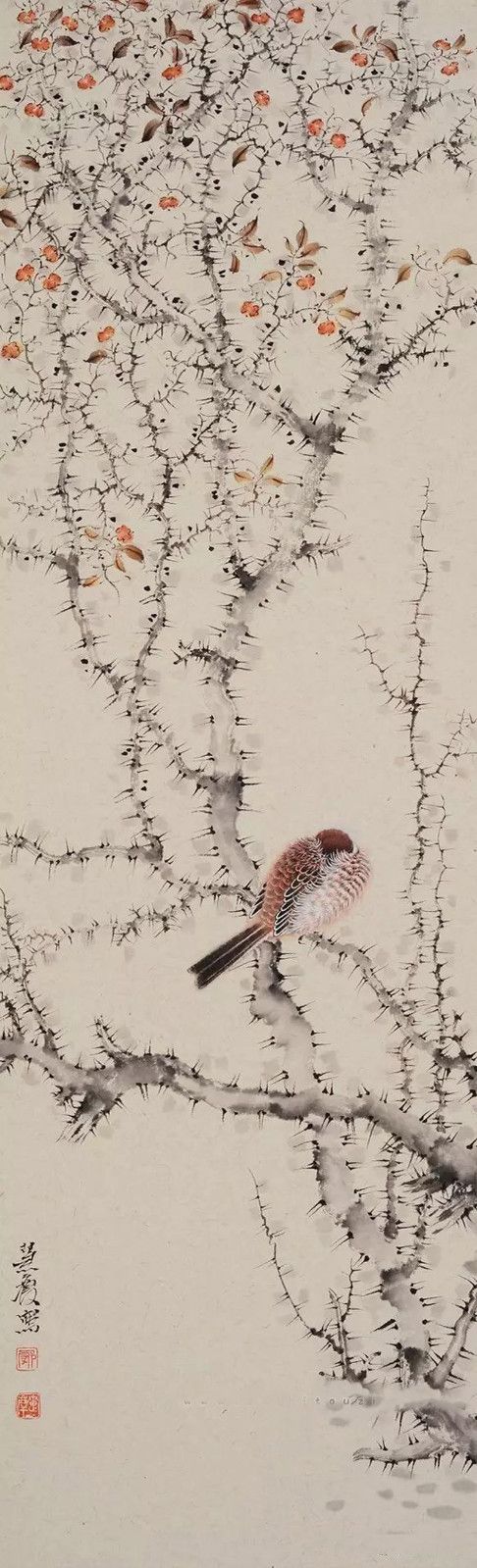 郭慧庆《境与静——冬系列》38×108cm