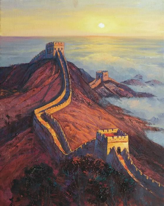 朱曜奎油画作品