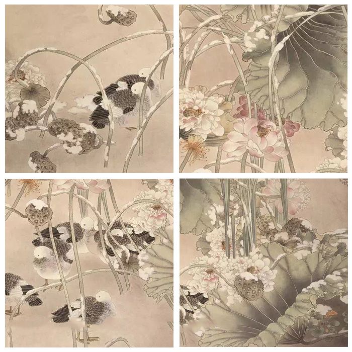贾广健《溪塘过雪》 170×218cm