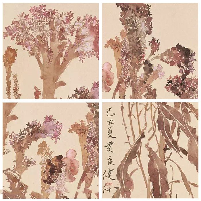 贾广健《似闻鸡鸣 》62×36cm
