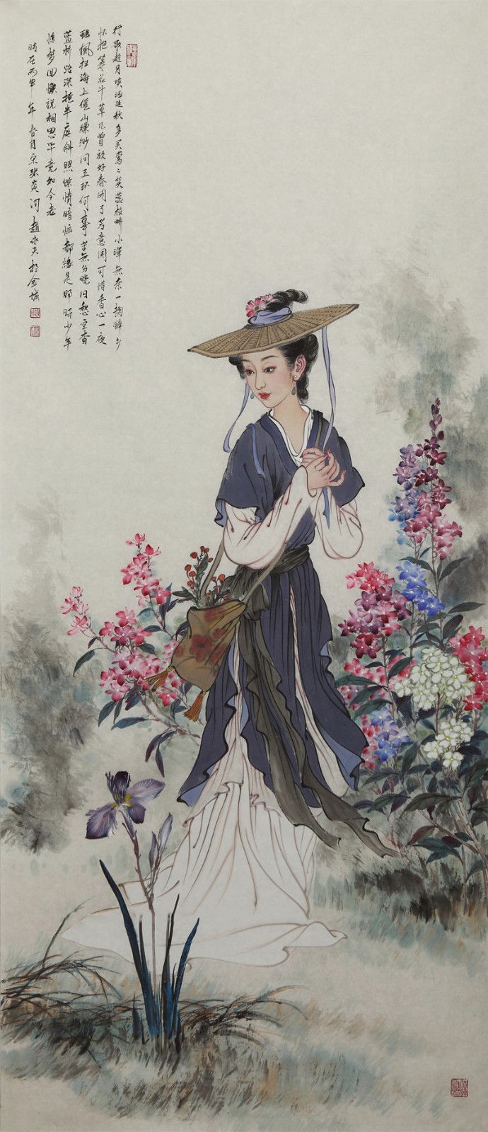赵永夫《解花语之三》六尺整张