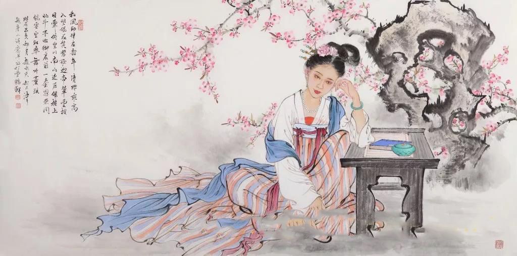 赵永夫作品《和风》138cm×68cm