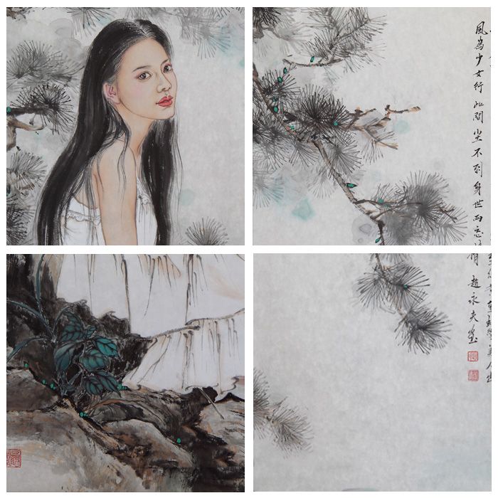 赵永夫《湖面初秋》60x96cm