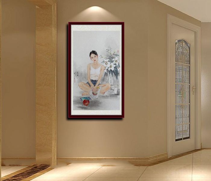 赵永夫《晨曦》60x96cm