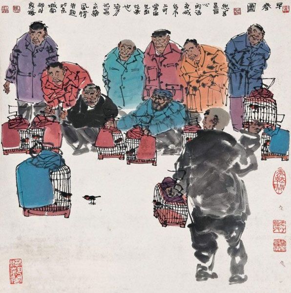 画家马海芳作品