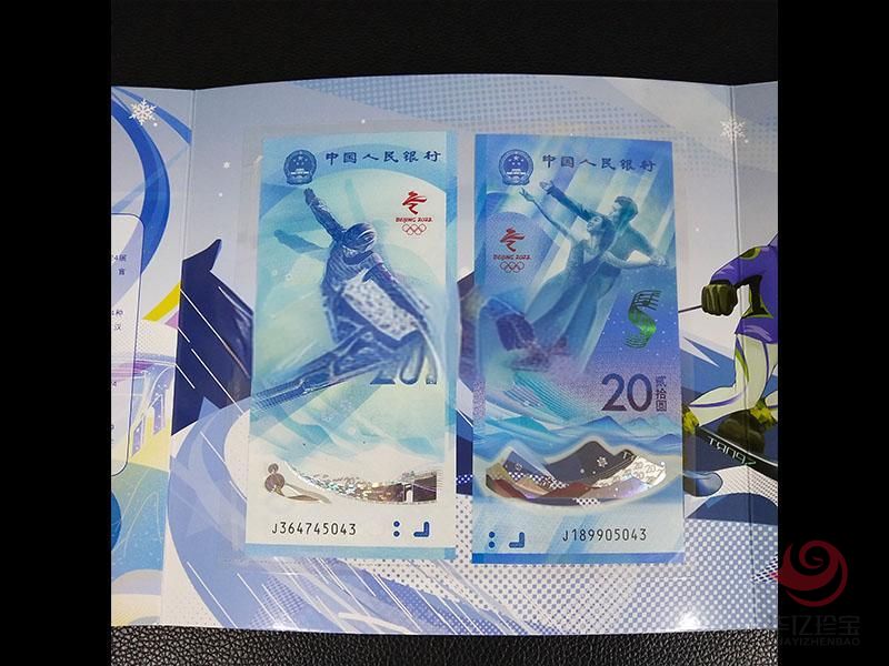 第24届冬季奥林匹克运动会纪念钞 单册