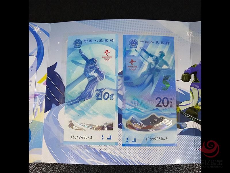 第24届冬季奥林匹克运动会纪念钞 单册