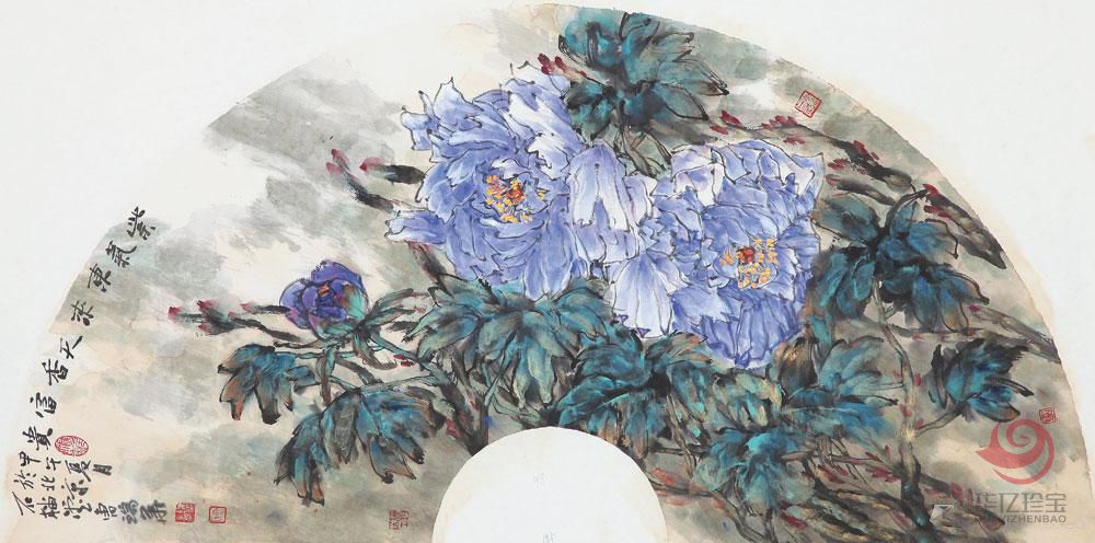 曹瑞华作品紫气东来