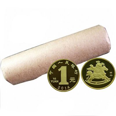 流通纪念币 2014年贺岁生肖马纪念币 整卷